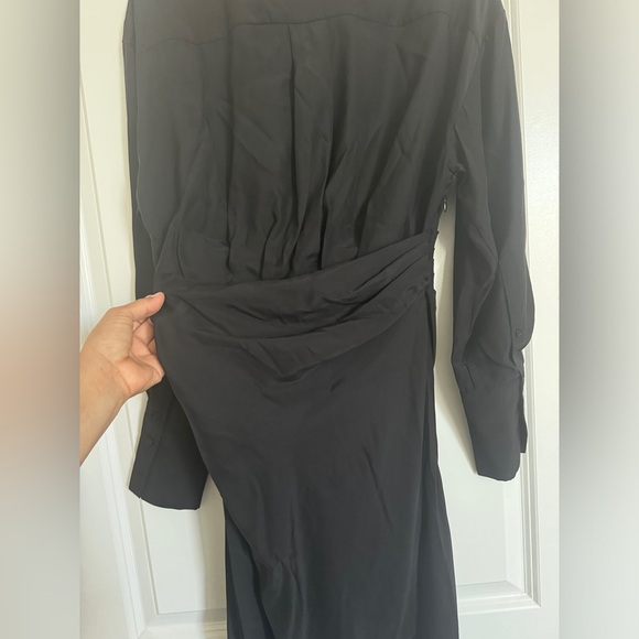 GAUGE81 gathered-front shirt dress Size Medium - Picture 15 of 17